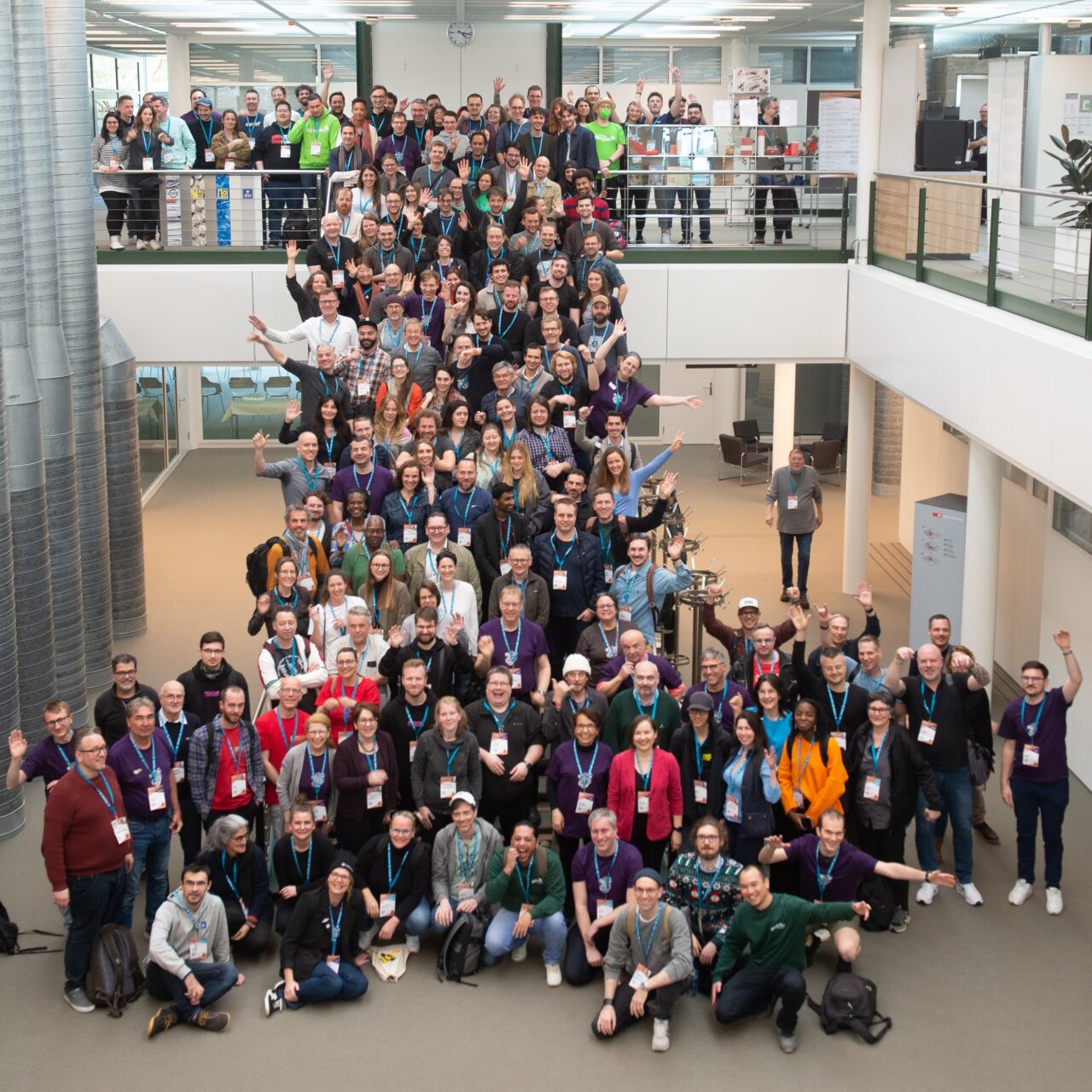 Crowd at WordCamp Switzerland in 2023